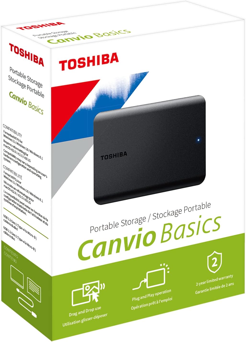 Disque Dur Externe Toshiba