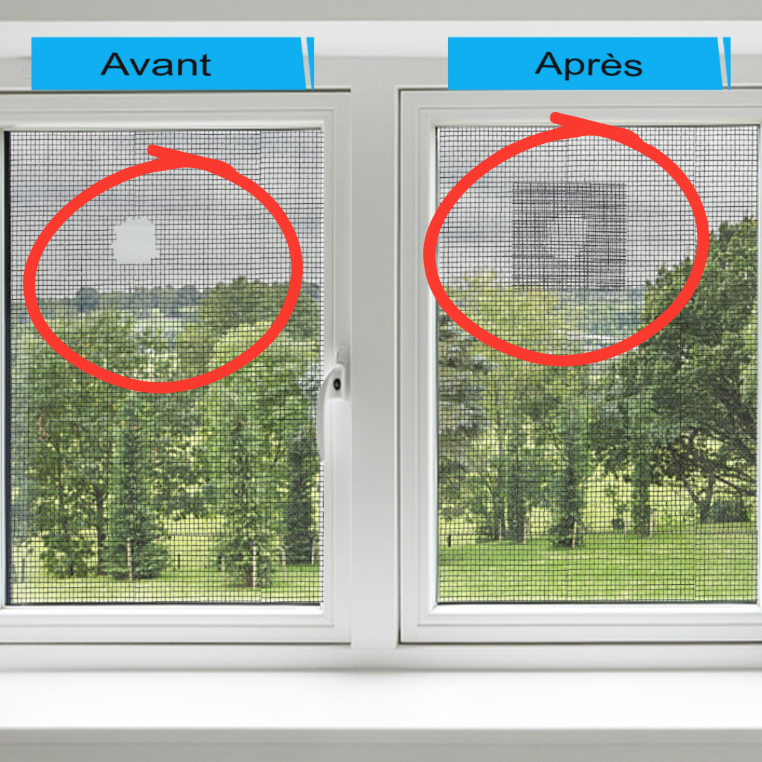 Réparez votre grillage sans le remplacer et économisez votre argent 🎁 1 ruban de réparation de 5 m acheté = 1 lot de torchons absorbants offert.