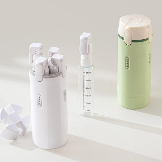 Flacons distributeurs echargeables 4 en 1