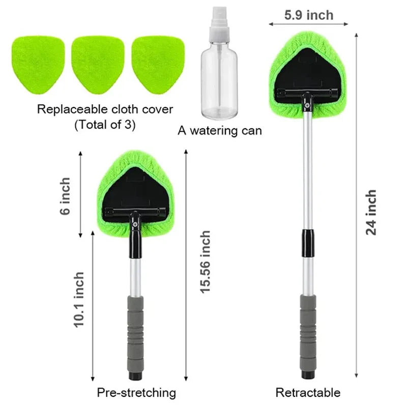 Brosse Magique Pare-Brise – Nettoyez l’Intérieur de Votre Pare-Brise Sans Effort